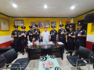 Mayor Dexter L. Sayat and BFP Pitogo Station